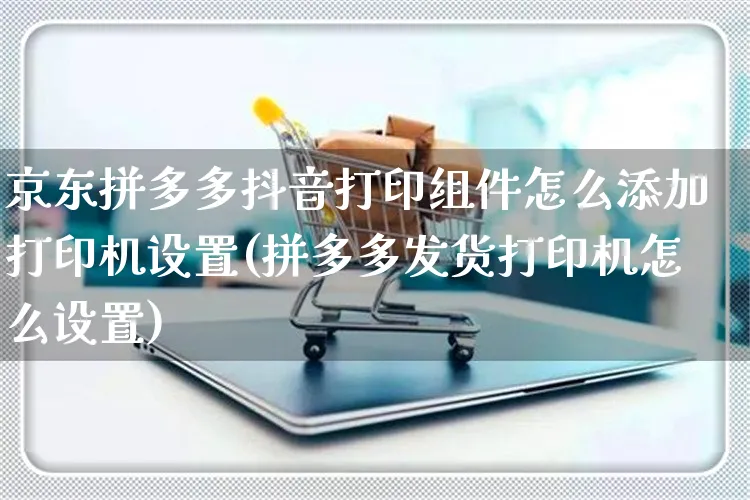 京东拼多多抖音打印组件怎么添加打印机设置(拼多多发货打印机怎么设置)_https://www.wgytdc.com_淘宝电商_第1张